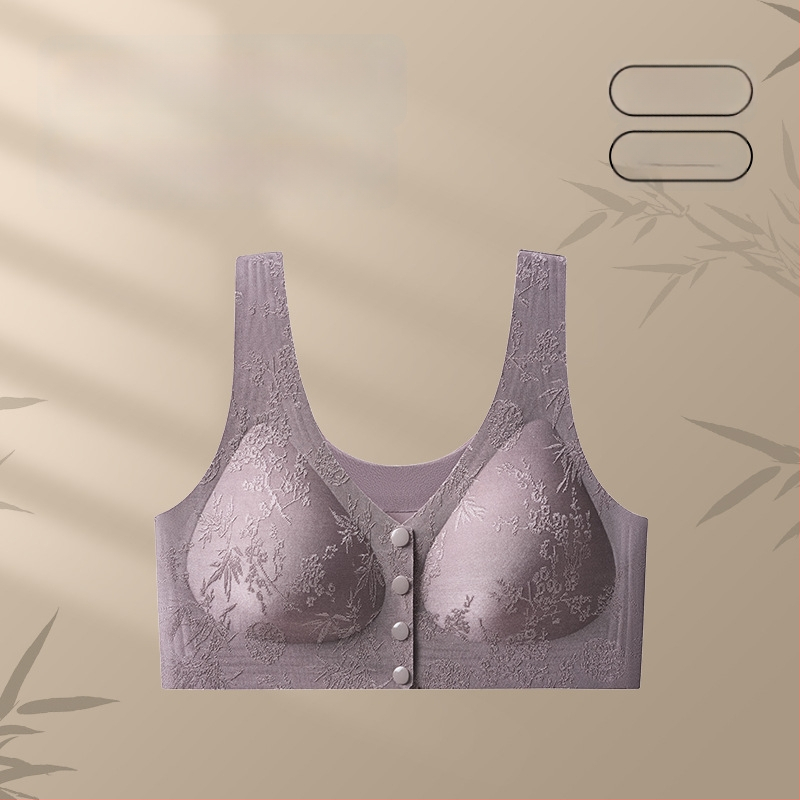 Destiny Year Motinystės liemenėlė be siūlių su priekinio užsegimo, 3/4 puodelis, nailonas, pakėlimo efektas, šoninis krūtinės valdymas