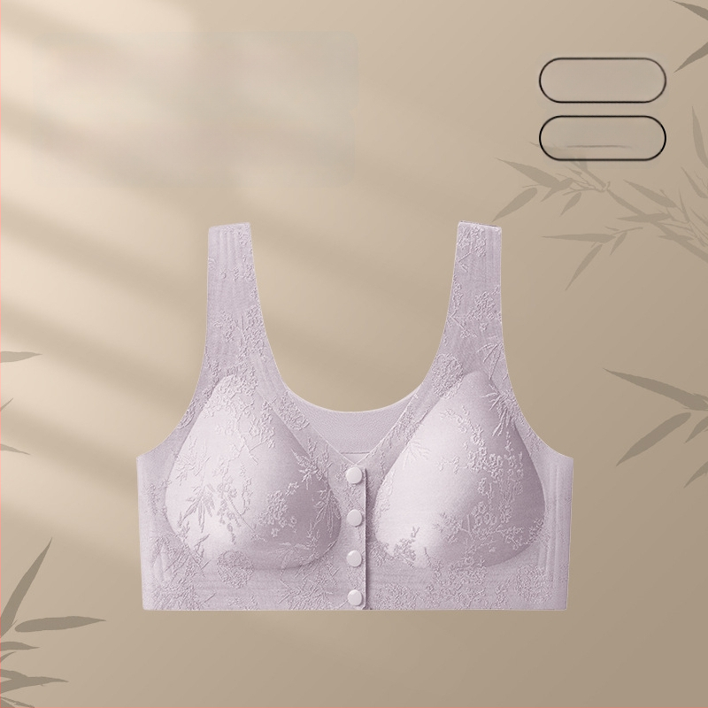 Destiny Year Motinystės liemenėlė be siūlių su priekinio užsegimo, 3/4 puodelis, nailonas, pakėlimo efektas, šoninis krūtinės valdymas