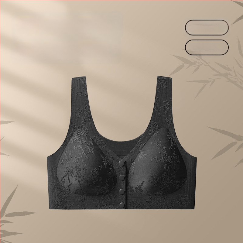 Destiny Year Motinystės liemenėlė be siūlių su priekinio užsegimo, 3/4 puodelis, nailonas, pakėlimo efektas, šoninis krūtinės valdymas