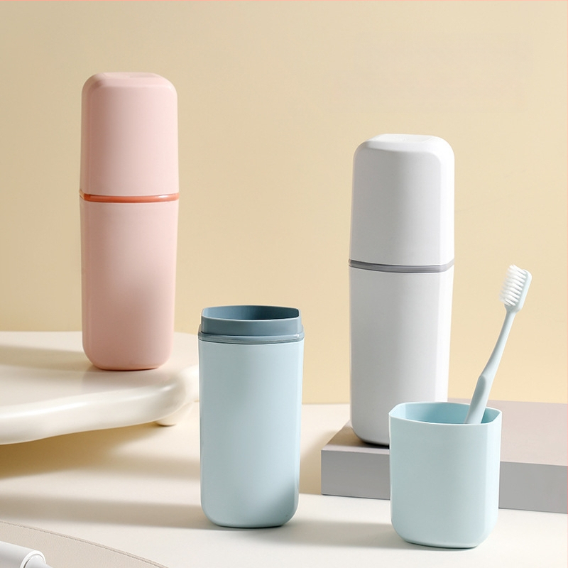 Dantų šepetėlių laikiklis su saugojimo funkcija – PP medžiaga, spausdintas logotipas, pakabinimo būdas: kiti metodai.