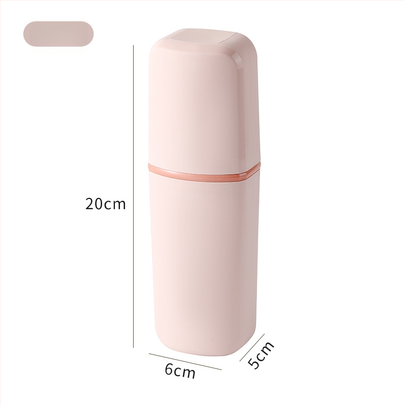 Dantų šepetėlių laikiklis su saugojimo funkcija – PP medžiaga, spausdintas logotipas, pakabinimo būdas: kiti metodai.