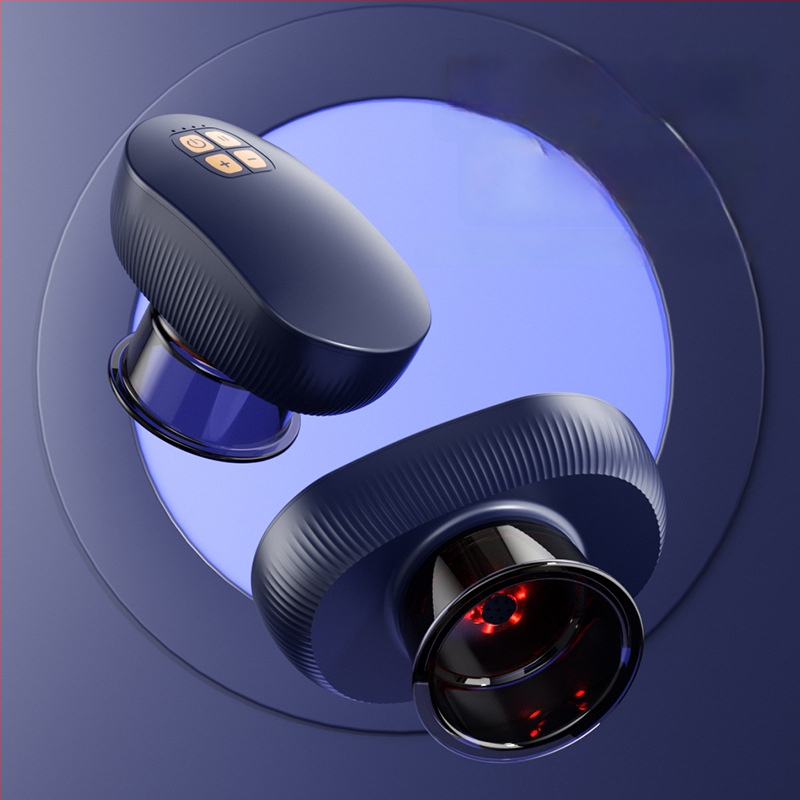 Elektrisks vakuuma kausu un skrāpēšanas instruments mājas lietošanai, modelis XW-670, uzlādējams, pogu vadība, temperatūras regulēšana, maināms ātrums