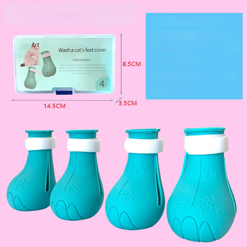 Hao Rui Silikoniniai katės bateliai – katės letenų gaubteliai, laisvalaikio stilius