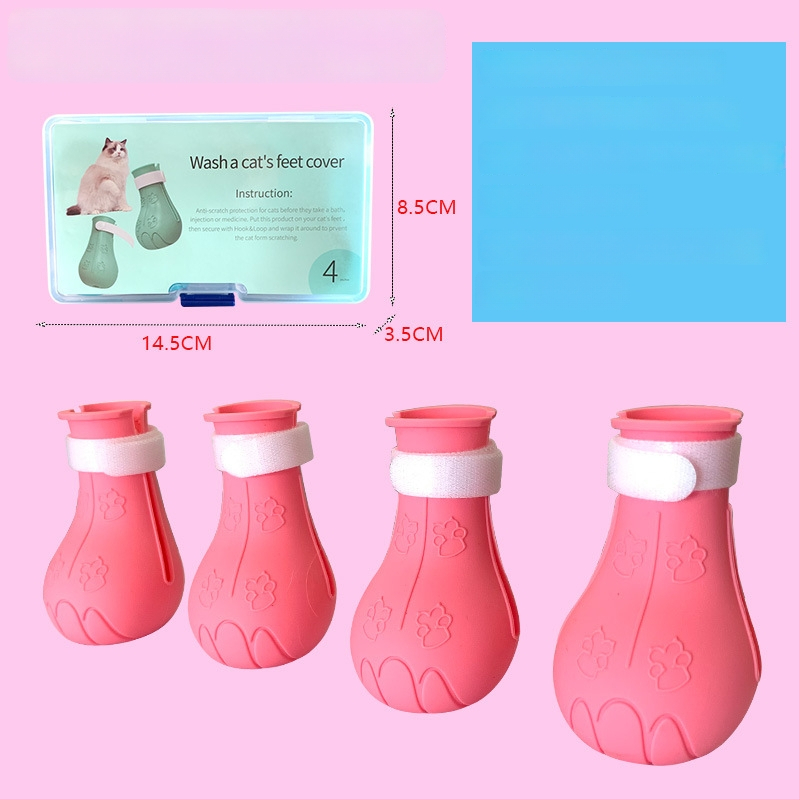 Hao Rui Silikoniniai katės bateliai – katės letenų gaubteliai, laisvalaikio stilius