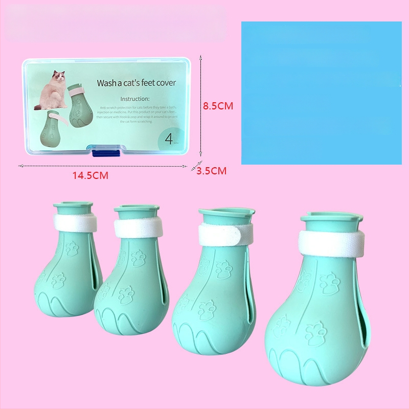 Hao Rui Silikoniniai katės bateliai – katės letenų gaubteliai, laisvalaikio stilius