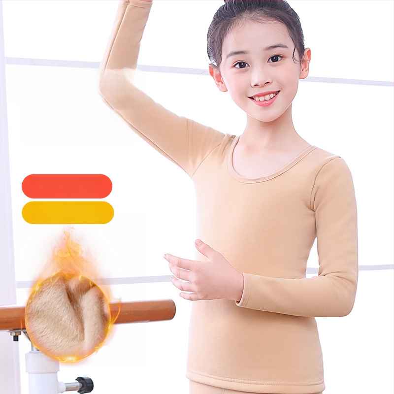 Vaikų lotynų šokių apranga, su fleece pamušalu, nailono audinys 88%, žiemos sezonas