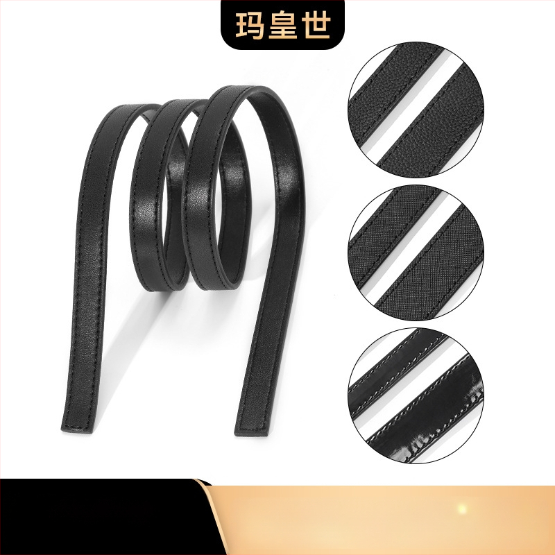 Karvės odos pečių juosta – ultra lengva, vientisas raštas, laisvalaikio kelionių stilius, 2024 m. pavasaris, Mahuangshi