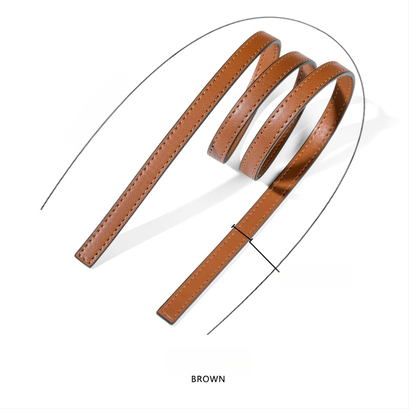 Karvės odos pečių juosta – ultra lengva, vientisas raštas, laisvalaikio kelionių stilius, 2024 m. pavasaris, Mahuangshi