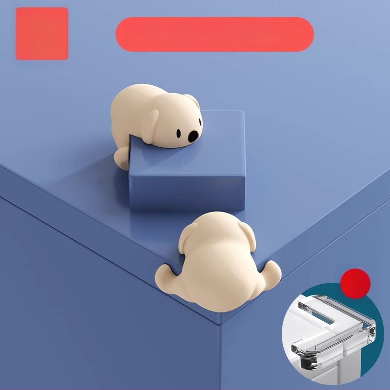 Friendly silikoonist laua nurga kaitse – õige nurga kujuga, laste ohutuse jaoks