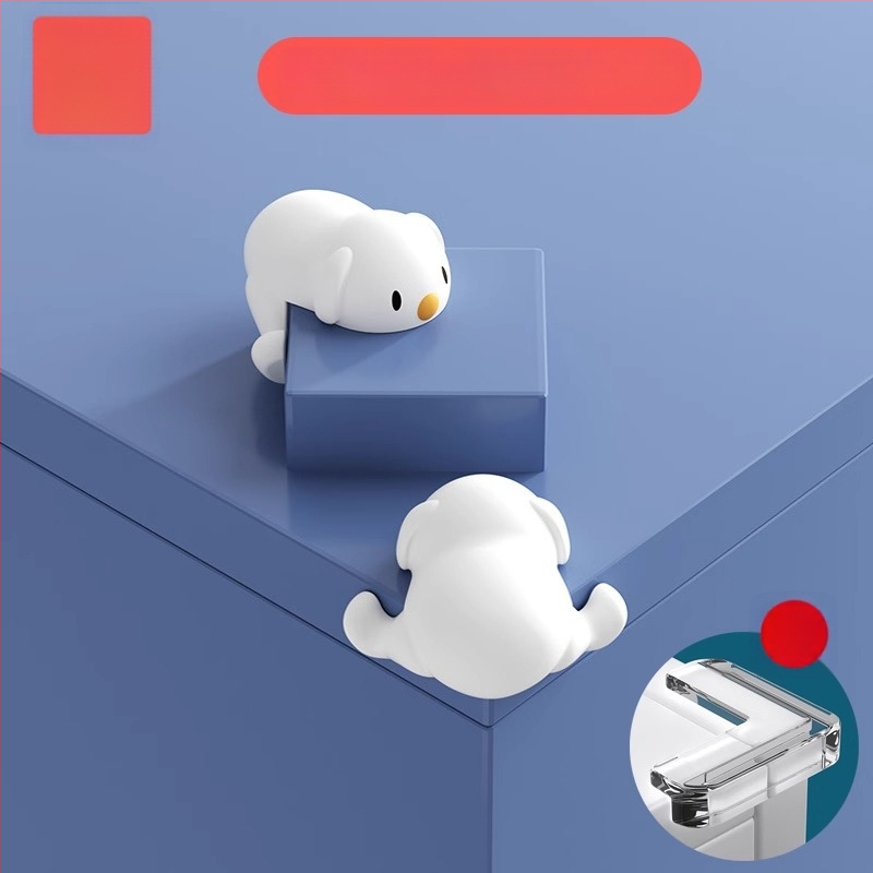 Friendly silikoonist laua nurga kaitse – õige nurga kujuga, laste ohutuse jaoks