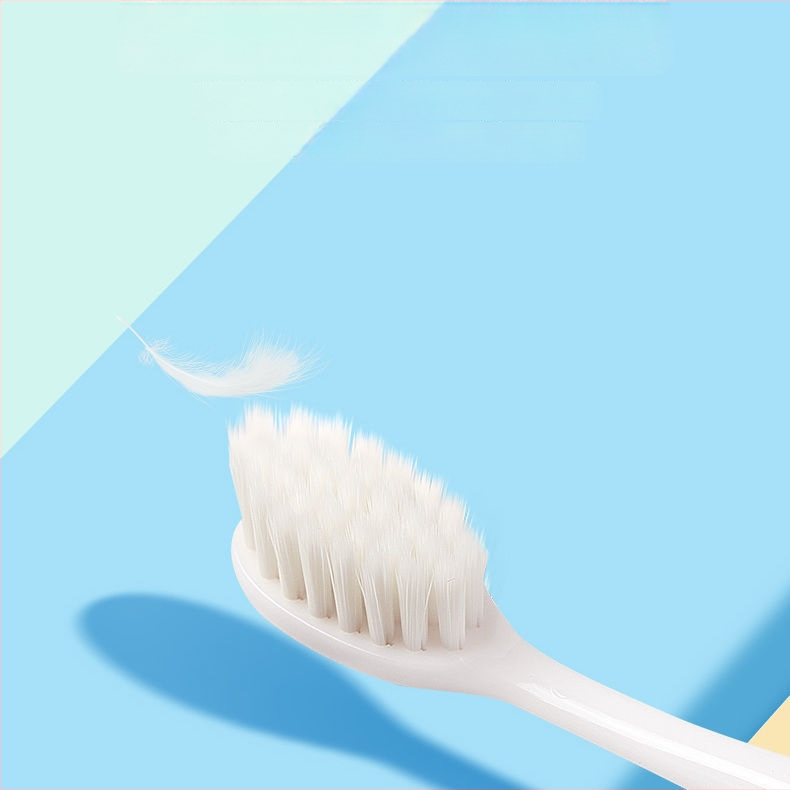 Rankinė dantų šepetėlis Frog QT971, 2 vnt. rinkinys, bendram valymui.