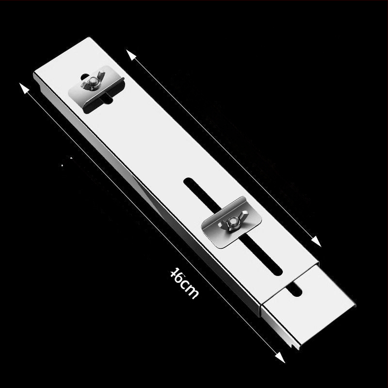 Nerūdijančio plieno peilių šlifavimo laikiklis su pagrindu šlifuokliams, reguliuojamas, tvirtas, ypač stora konstrukcija