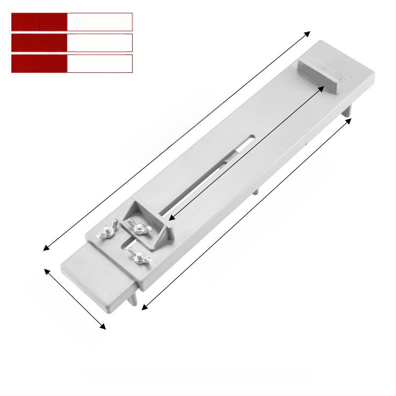 Nerūdijančio plieno peilių šlifavimo laikiklis su pagrindu šlifuokliams, reguliuojamas, tvirtas, ypač stora konstrukcija