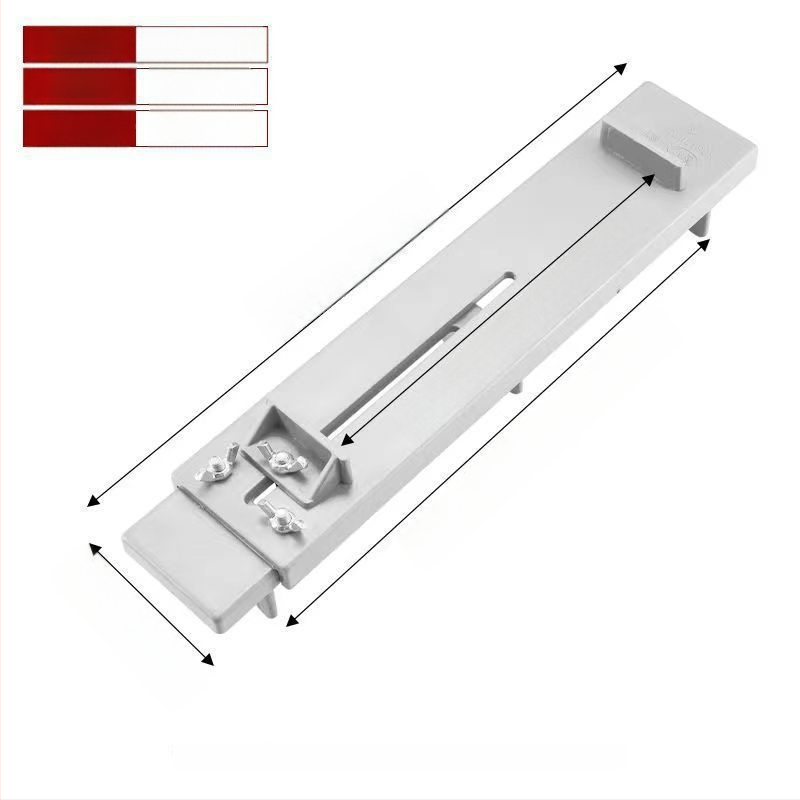 Nerūdijančio plieno peilių šlifavimo laikiklis su pagrindu šlifuokliams, reguliuojamas, tvirtas, ypač stora konstrukcija