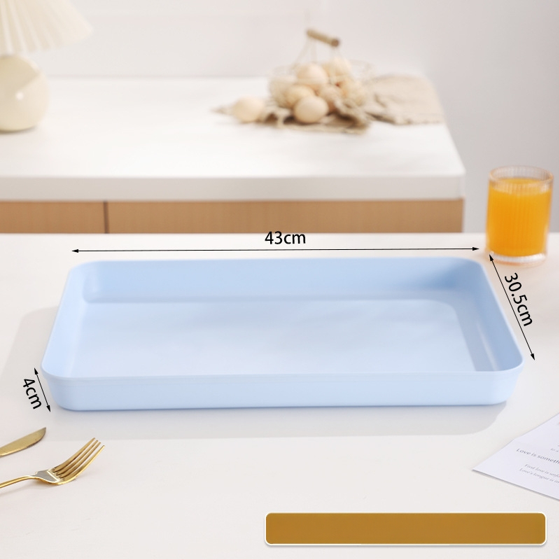 PP Nordic kvadratinis padėklas serviravimui, vienos spalvos dizainas, arbatai ir kavai, su logotipu