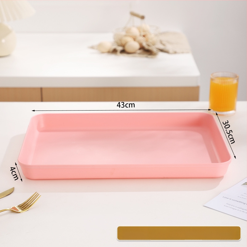 PP Nordic kvadratinis padėklas serviravimui, vienos spalvos dizainas, arbatai ir kavai, su logotipu