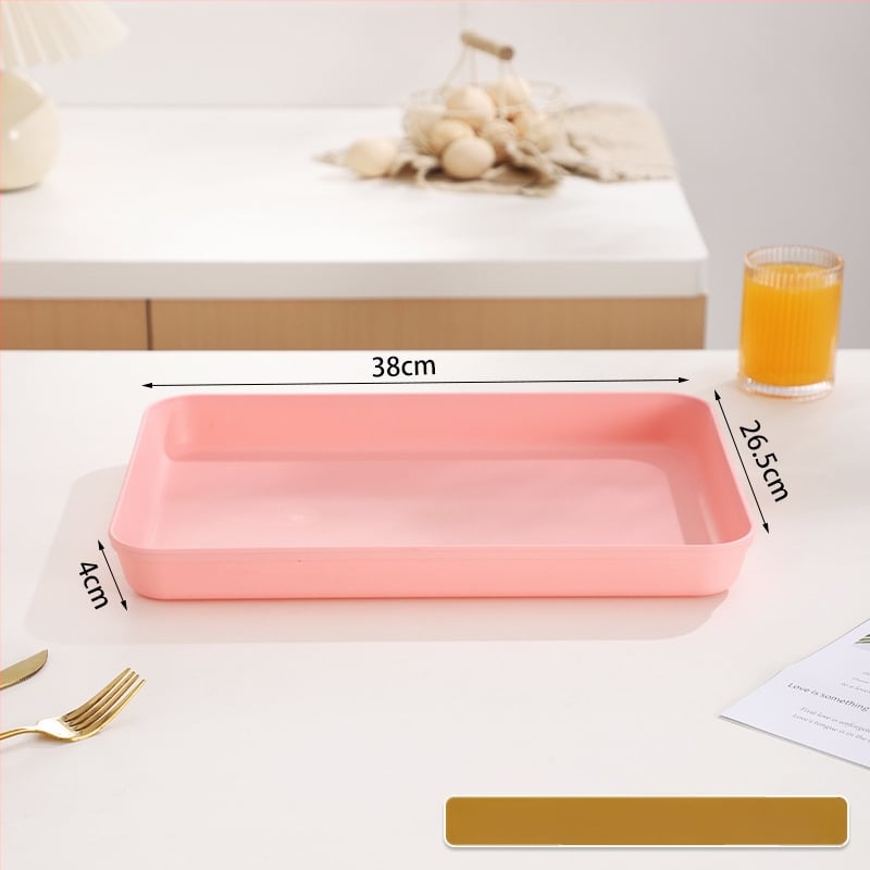 PP Nordic kvadratinis padėklas serviravimui, vienos spalvos dizainas, arbatai ir kavai, su logotipu