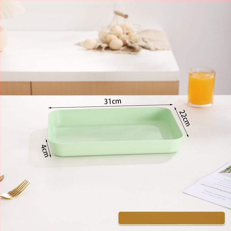 PP Nordic kvadratinis padėklas serviravimui, vienos spalvos dizainas, arbatai ir kavai, su logotipu