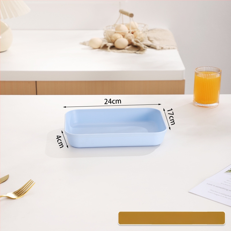 PP Nordic kvadratinis padėklas serviravimui, vienos spalvos dizainas, arbatai ir kavai, su logotipu