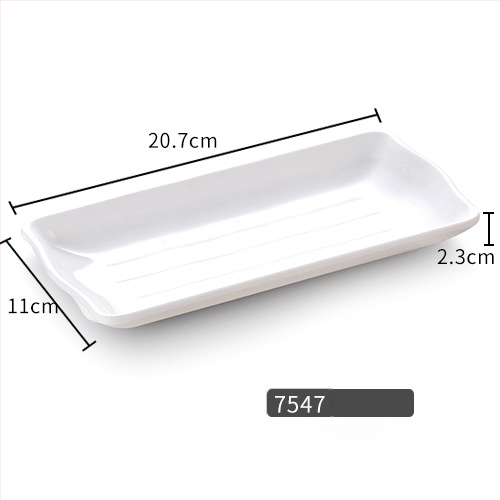 Melaminė lėkštė, kvadratinė forma, šiuolaikinio minimalistinio stiliaus (Medžiaga: Melaminas; Forma: Kvadratinė; Stilius: Šiuolaikinis Minimalizmas; Mikrobangų krosnelė: Nėra prieinama; Logotipo spausdinimas: Įmanoma)