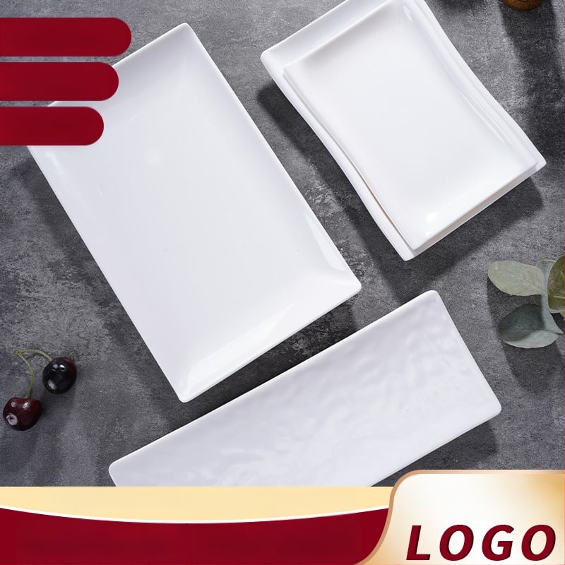 Melaminė lėkštė, kvadratinė forma, šiuolaikinio minimalistinio stiliaus (Medžiaga: Melaminas; Forma: Kvadratinė; Stilius: Šiuolaikinis Minimalizmas; Mikrobangų krosnelė: Nėra prieinama; Logotipo spausdinimas: Įmanoma)