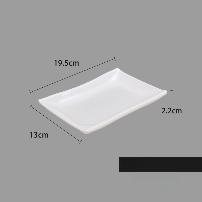 Melaminė lėkštė, kvadratinė forma, šiuolaikinio minimalistinio stiliaus (Medžiaga: Melaminas; Forma: Kvadratinė; Stilius: Šiuolaikinis Minimalizmas; Mikrobangų krosnelė: Nėra prieinama; Logotipo spausdinimas: Įmanoma)