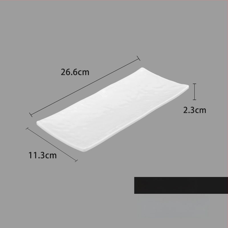 Melaminė lėkštė, kvadratinė forma, šiuolaikinio minimalistinio stiliaus (Medžiaga: Melaminas; Forma: Kvadratinė; Stilius: Šiuolaikinis Minimalizmas; Mikrobangų krosnelė: Nėra prieinama; Logotipo spausdinimas: Įmanoma)