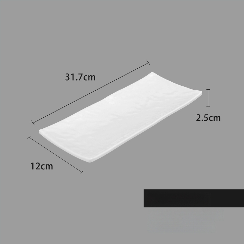 Melaminė lėkštė, kvadratinė forma, šiuolaikinio minimalistinio stiliaus (Medžiaga: Melaminas; Forma: Kvadratinė; Stilius: Šiuolaikinis Minimalizmas; Mikrobangų krosnelė: Nėra prieinama; Logotipo spausdinimas: Įmanoma)