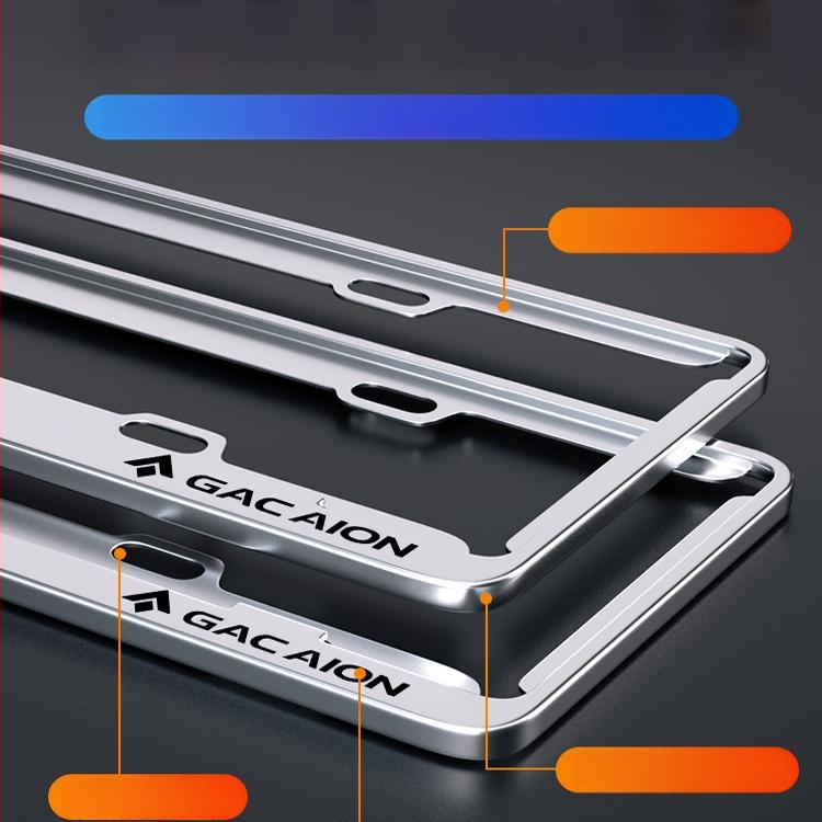 Alumiinium-magneesiumist numbrimount uusenergia sõidukitele; universaalne sobivus