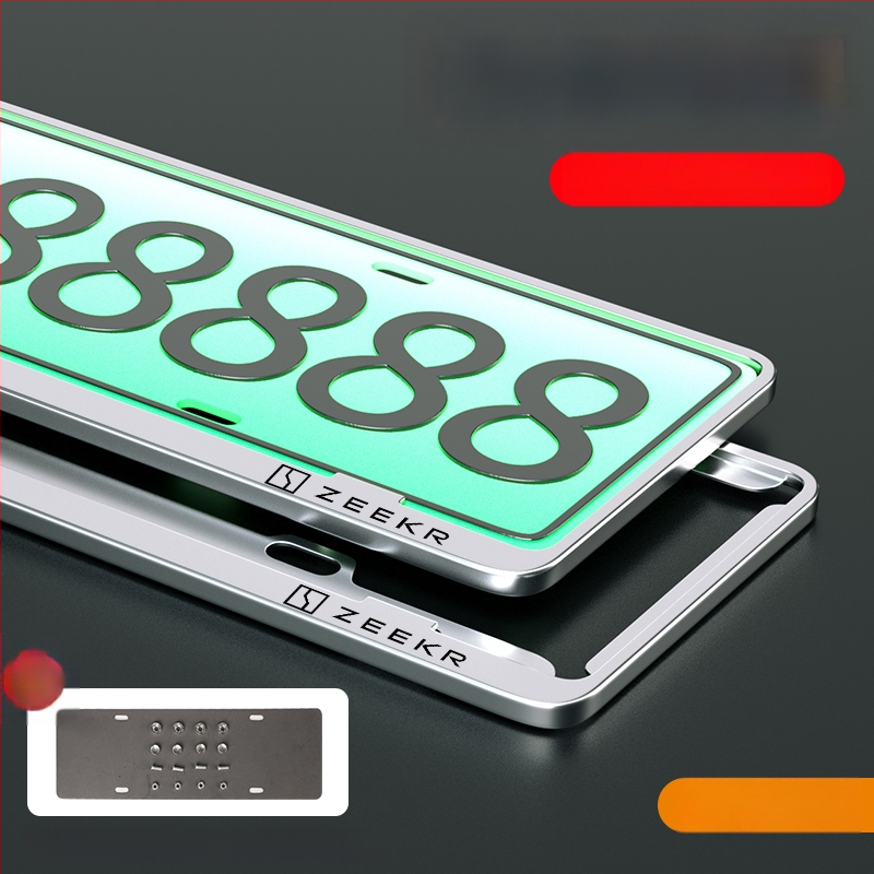 Alumiinium-magneesiumist numbrimount uusenergia sõidukitele; universaalne sobivus