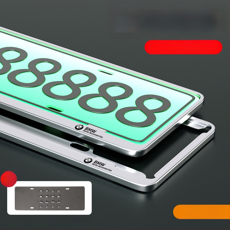 Alumiinium-magneesiumist numbrimount uusenergia sõidukitele; universaalne sobivus