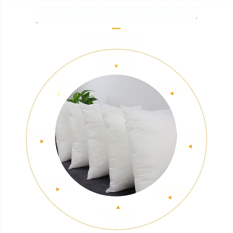 PP medvilnės pagalvės branduolys, nešluostos audinio uždanga, stačiakampis branduolys, prisitaikantis, šiuolaikiškas minimalistinis stilius