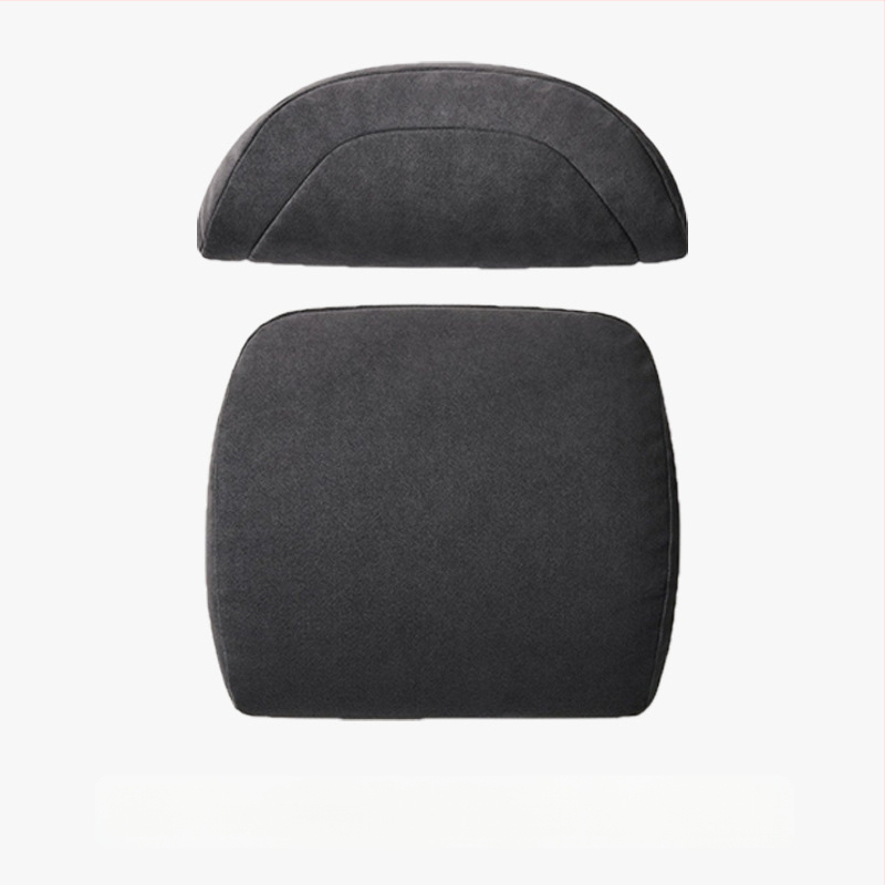 Mäluvahtne kaelatoe patja Tesla Model 3/Y jaoks, väline materjal: puhas puuvill, sobib kõikide aastaaegade jaoks, universaalne auto ühilduvus