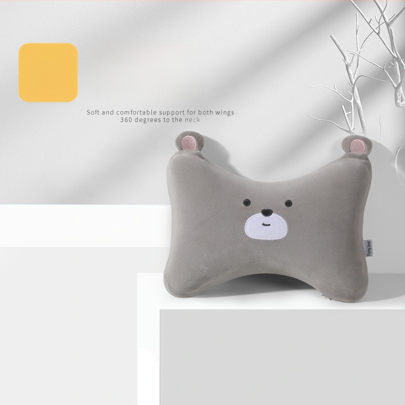 Autopealse padi mäluvaht, plüüsist kate, karikatuurne karu motiiv, universaalne nelja aastaaja kasutamiseks