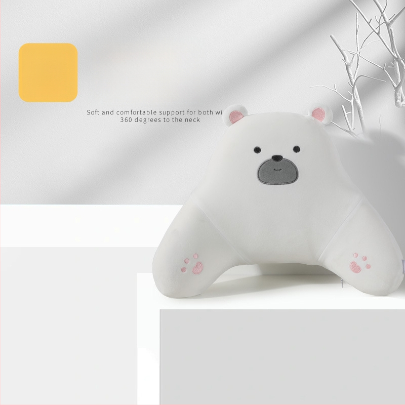 Autopealse padi mäluvaht, plüüsist kate, karikatuurne karu motiiv, universaalne nelja aastaaja kasutamiseks