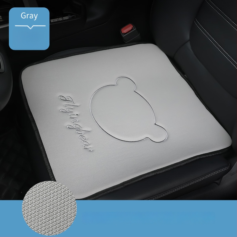 Autopealse padi mäluvaht, plüüsist kate, karikatuurne karu motiiv, universaalne nelja aastaaja kasutamiseks