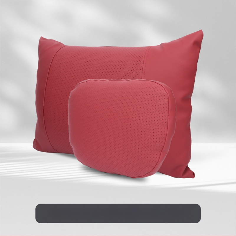 Autopeapadi kaela tugi ja nimmepiirkonna tugi, universaalne sobivus, kunstnahast kate, Dupont puuvillane täidis