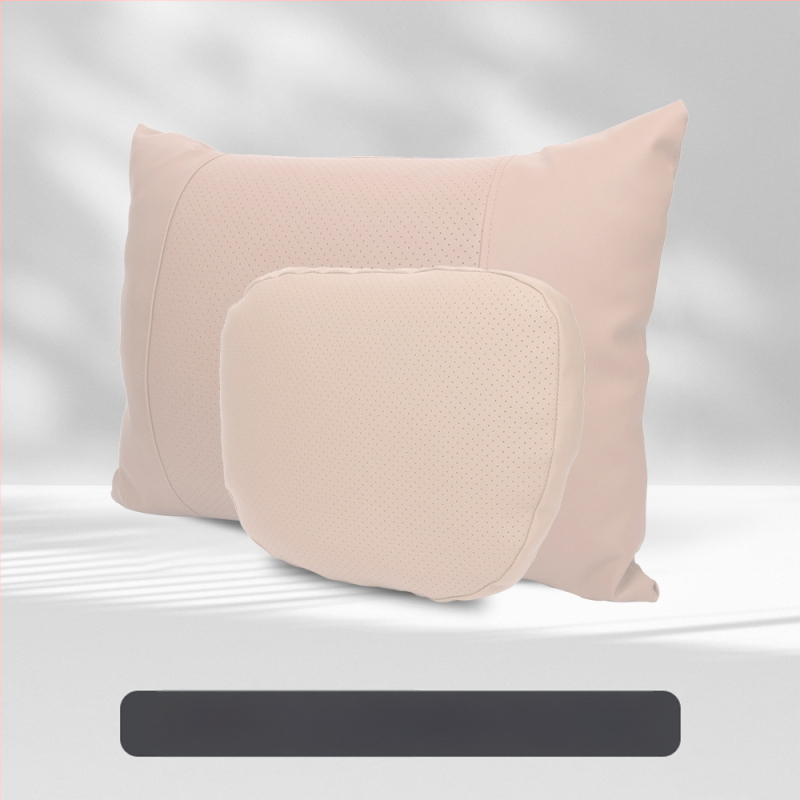 Autopeapadi kaela tugi ja nimmepiirkonna tugi, universaalne sobivus, kunstnahast kate, Dupont puuvillane täidis