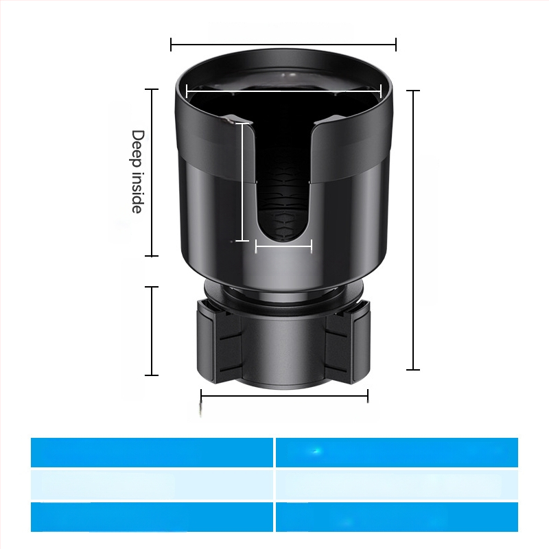 Shunwei SD-1039 Auto tassihoidik – ABS/PC, Ühilduv originaalse tassihoidjaga, Kohandatav