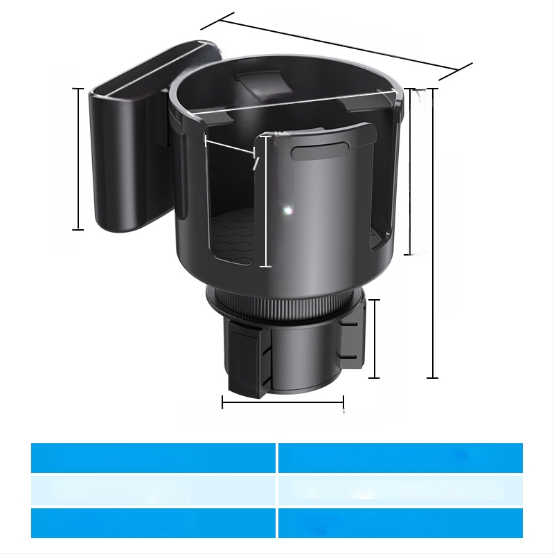 Shunwei SD-1039 Auto tassihoidik – ABS/PC, Ühilduv originaalse tassihoidjaga, Kohandatav