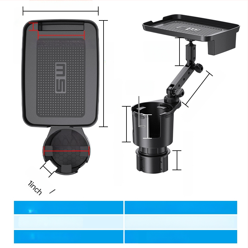 Shunwei SD-1039 Auto tassihoidik – ABS/PC, Ühilduv originaalse tassihoidjaga, Kohandatav