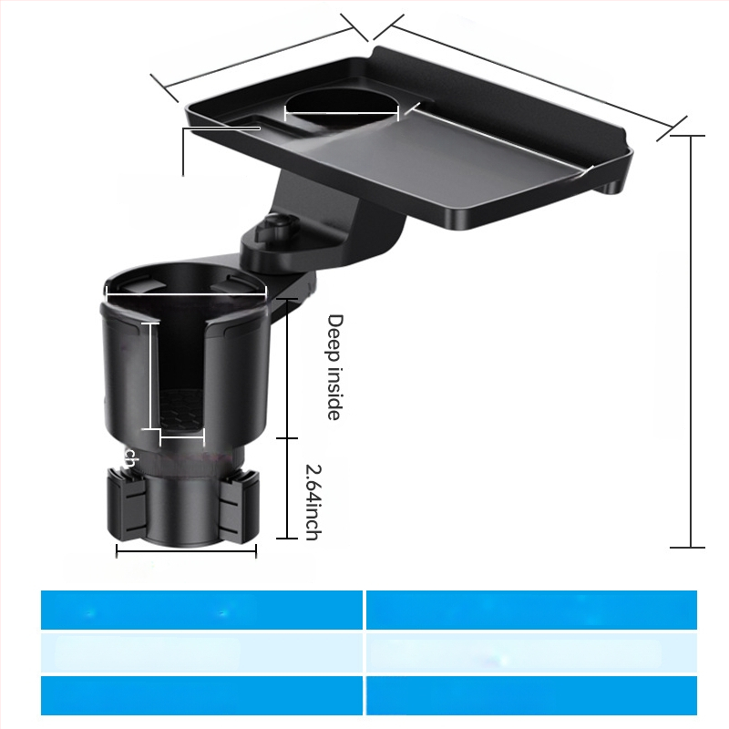 Shunwei SD-1039 Auto tassihoidik – ABS/PC, Ühilduv originaalse tassihoidjaga, Kohandatav