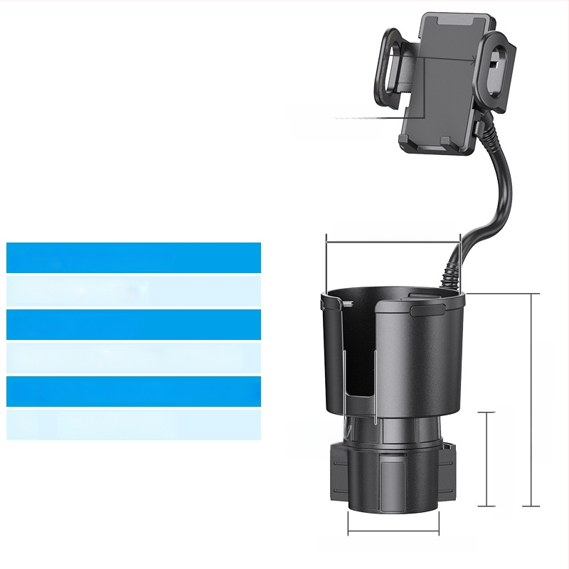Shunwei SD-1039 Auto tassihoidik – ABS/PC, Ühilduv originaalse tassihoidjaga, Kohandatav