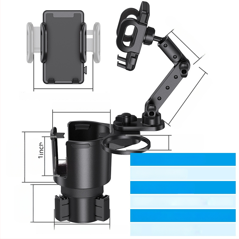 Shunwei SD-1039 Auto tassihoidik – ABS/PC, Ühilduv originaalse tassihoidjaga, Kohandatav