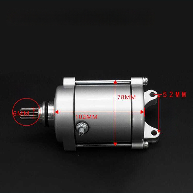 CG125 mootorratta käivitamismootor – ühesilindriline, töömaht 50–150 cm³, kütusekulu 2 L/100 km, Mojiosaurus