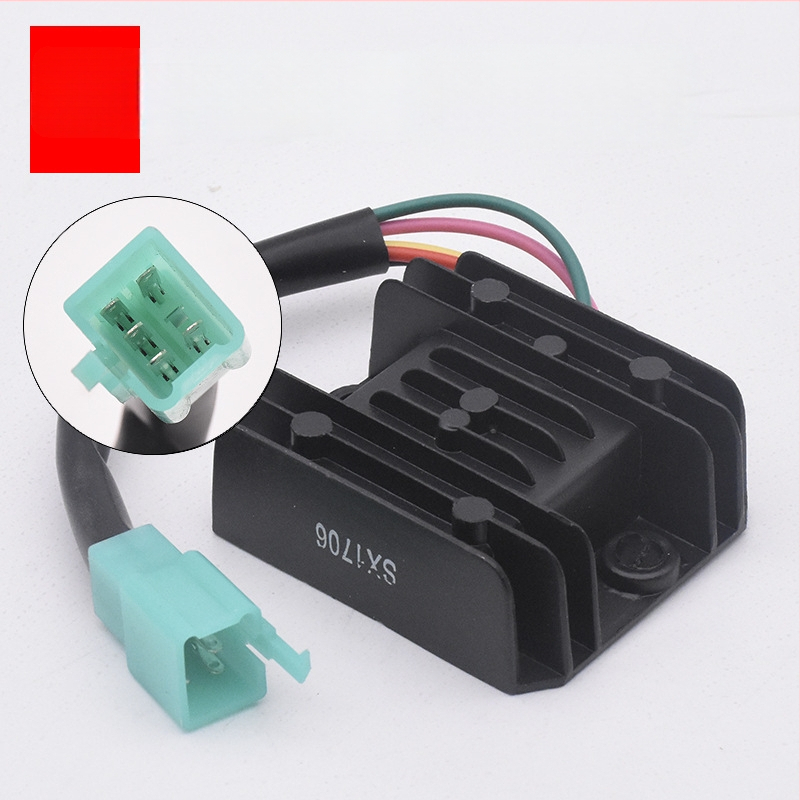 Motociklo ištaisymo-reguliatorius Mojiosaurus ZJ125 FXD125 GY6125 Guangyang ir Zhujiang modeliams