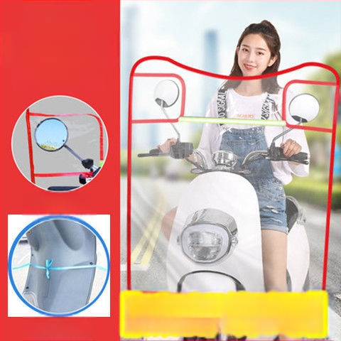 PVC vėjo deflektorius – priekinis skydelis mažam elektriniam transporteriui