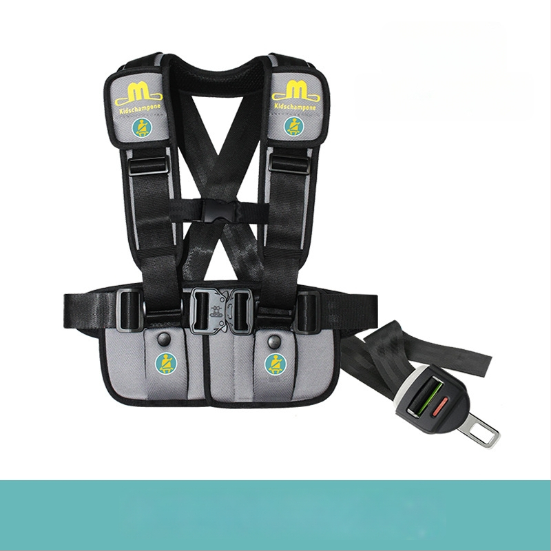 Daugiakomponentė kelioninė saugos liemenė su išimama diržine, poliesteris, 0,95 kg, tinkama 10-36 kg