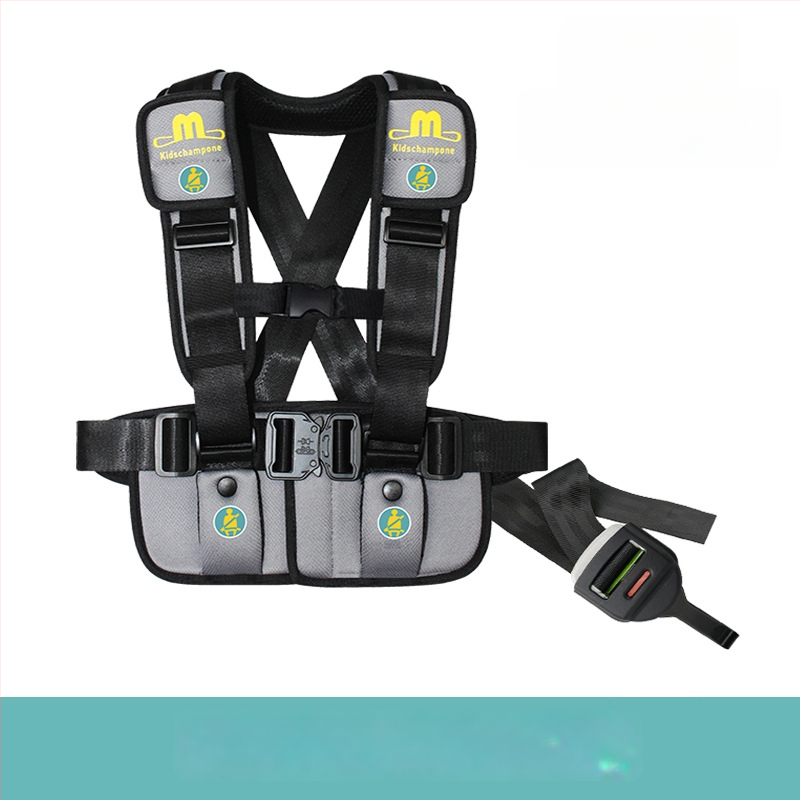 Daugiakomponentė kelioninė saugos liemenė su išimama diržine, poliesteris, 0,95 kg, tinkama 10-36 kg