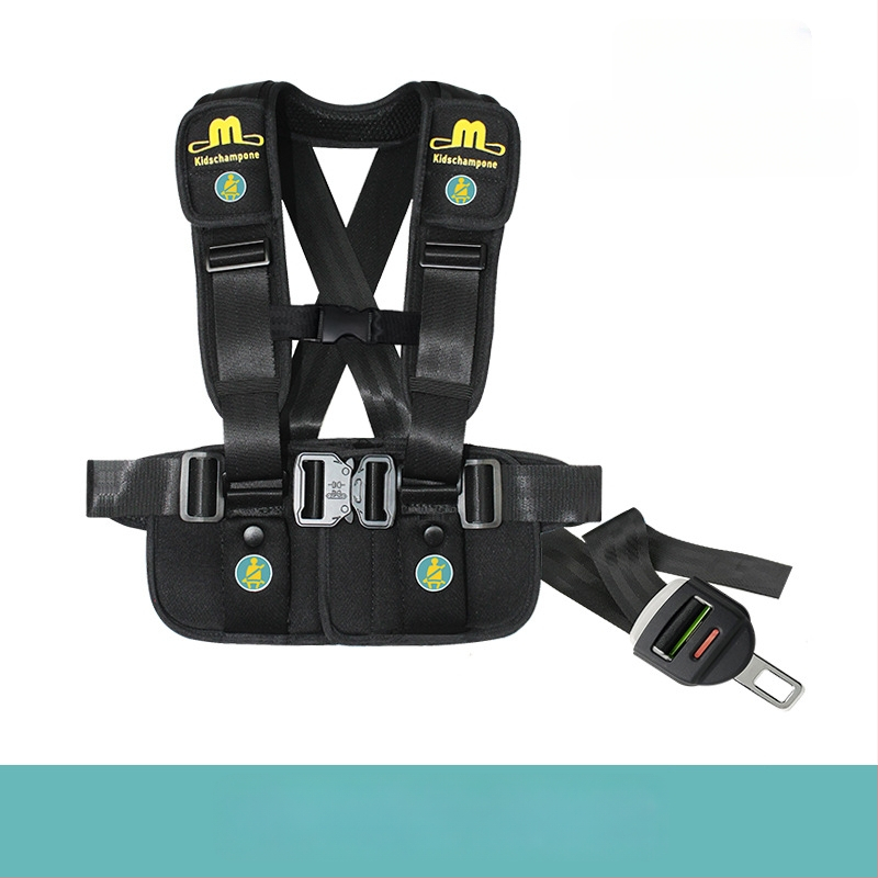 Daugiakomponentė kelioninė saugos liemenė su išimama diržine, poliesteris, 0,95 kg, tinkama 10-36 kg